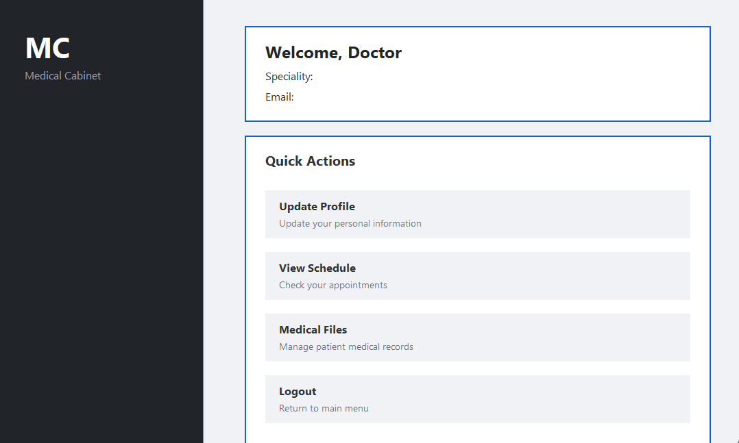 Doctor Management
